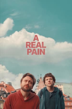 A Real Pain 2024 Hindi Dubbed HD Poster Download - filmyfly